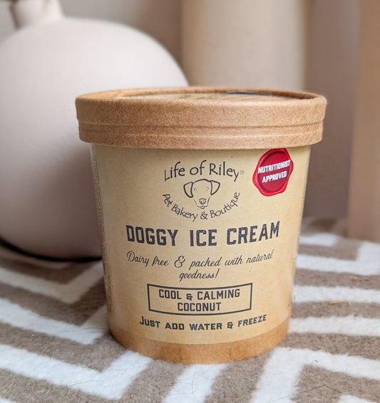 Doggy Ice Cream Mix & Make at Home | Cooling & Calming