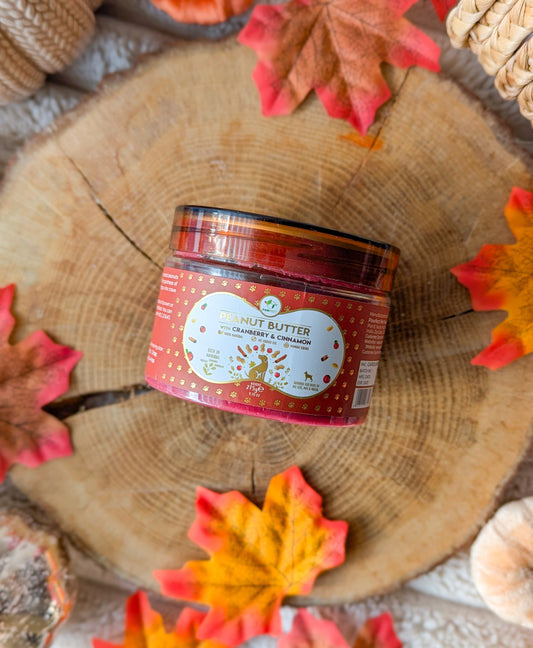 Pawfect 100% Natural Peanut Butter | Cranberry & Cinnamon