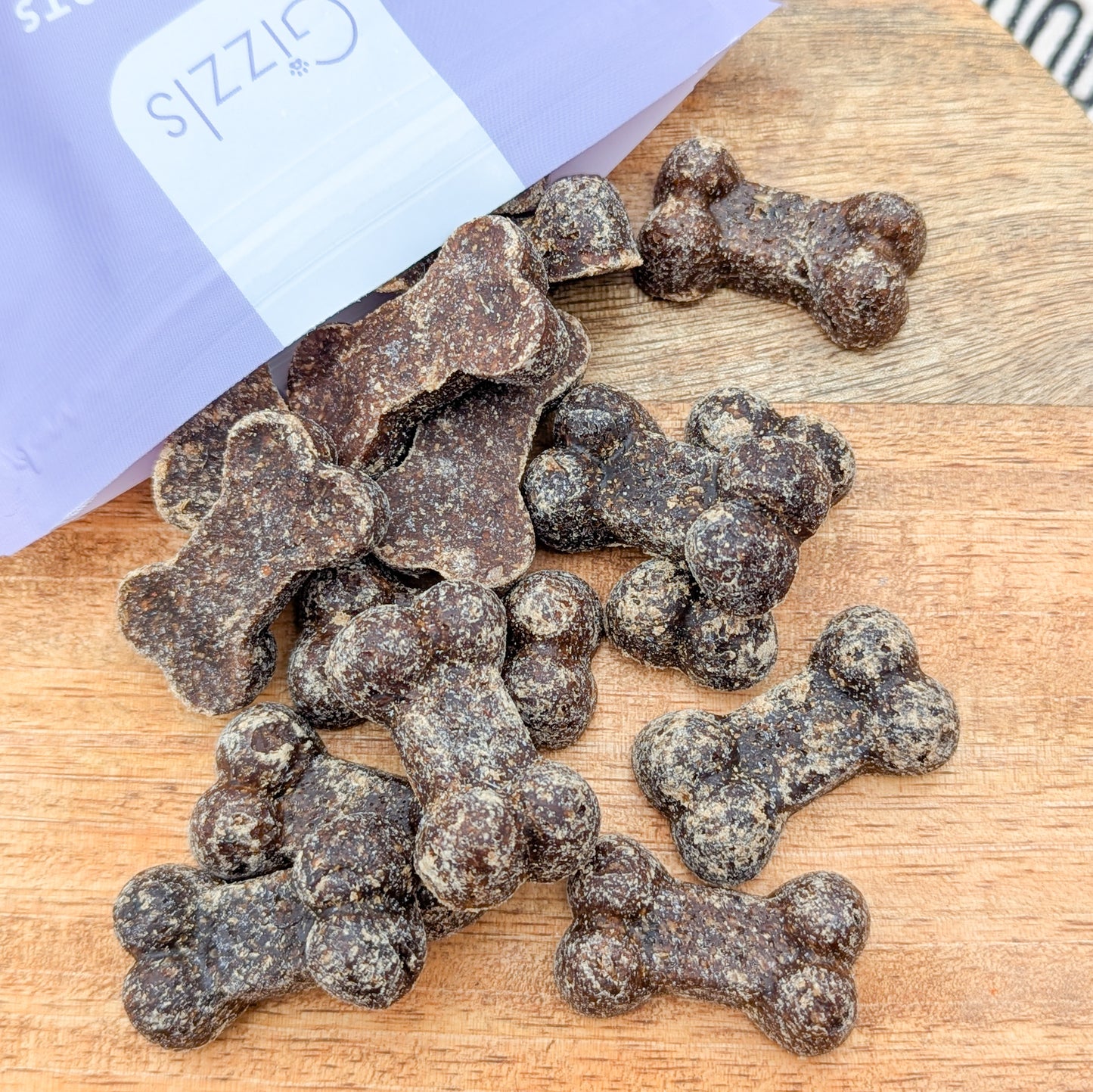 Gizzls Soft Bites Dog Treats | Liver & Blueberry