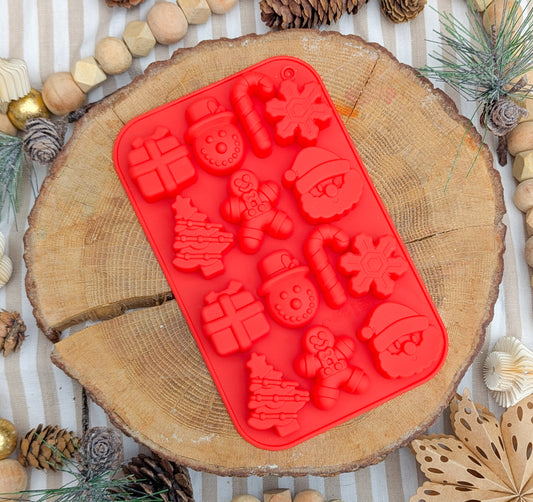 Christmas Moulds | Festive Variety *mould is grey, not red as pictured*