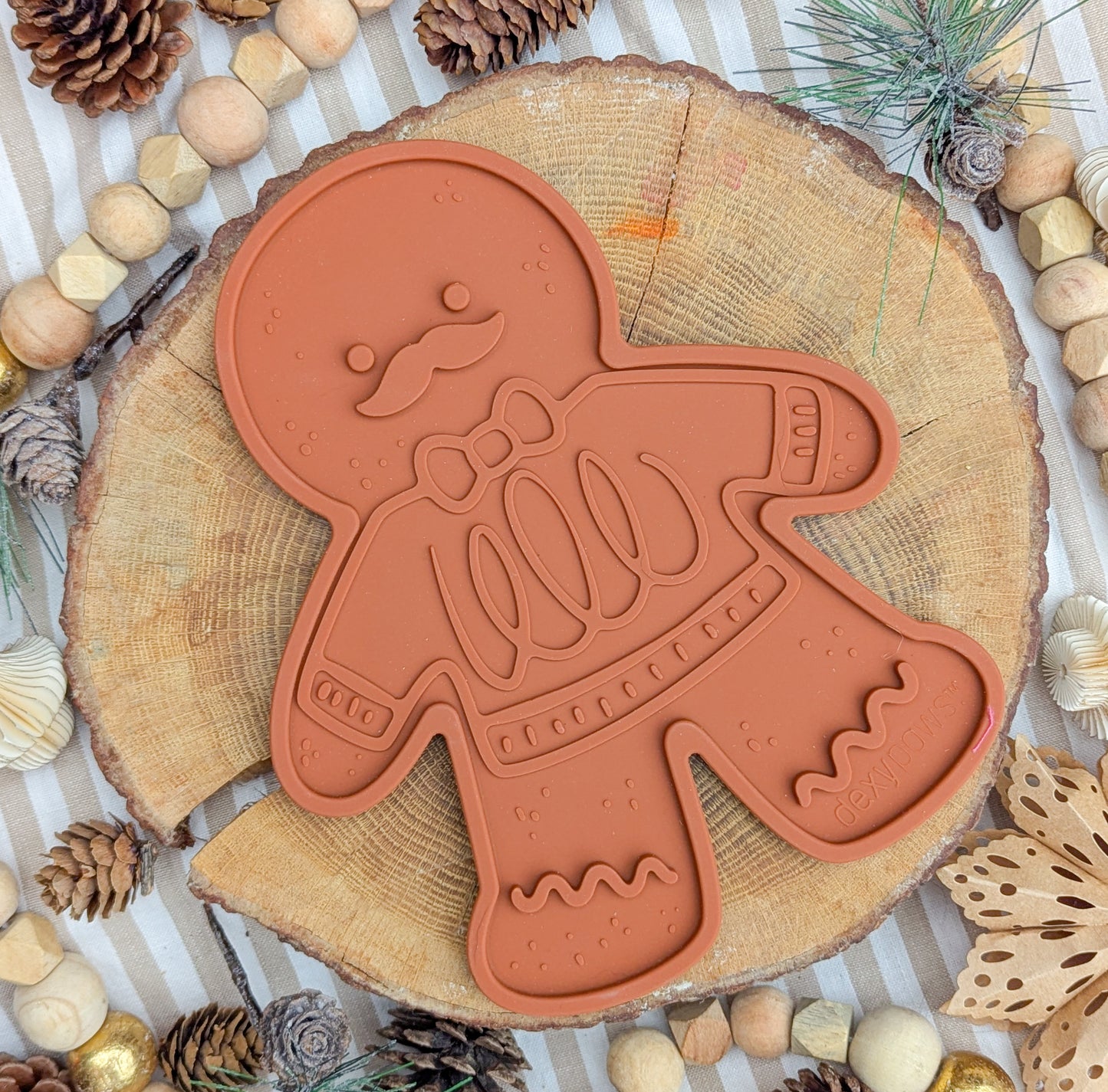 Dexy Paws | Gingerbread Lick Mat With Spatula