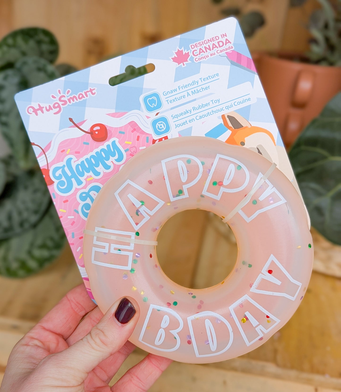 Hugsmart Pet Yappy Birthday | Birthday Donut