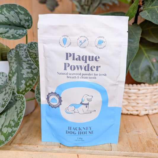 Hackney Dog House | Plaque Seaweed Powder for Dogs | 80 Servings