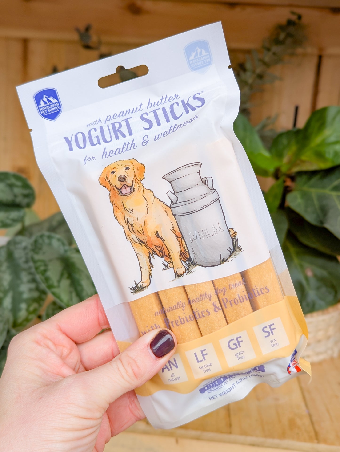 Himalayan Pet Supply Yogurt Sticks | Peanut Butter