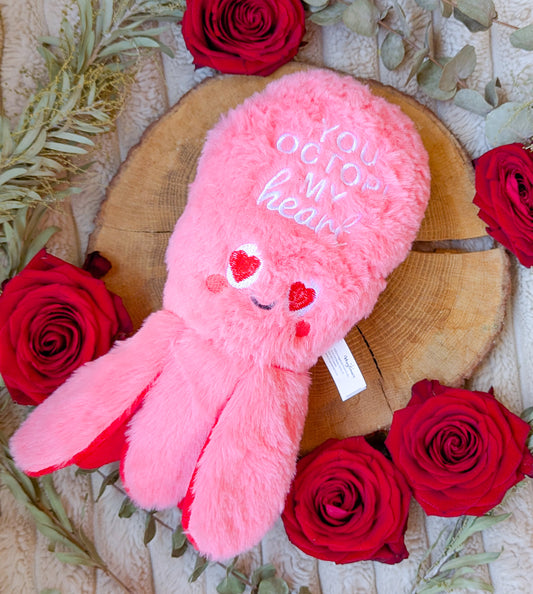 Hugsmart | Woof Love | "You Octopi My Heart" Plush Toy