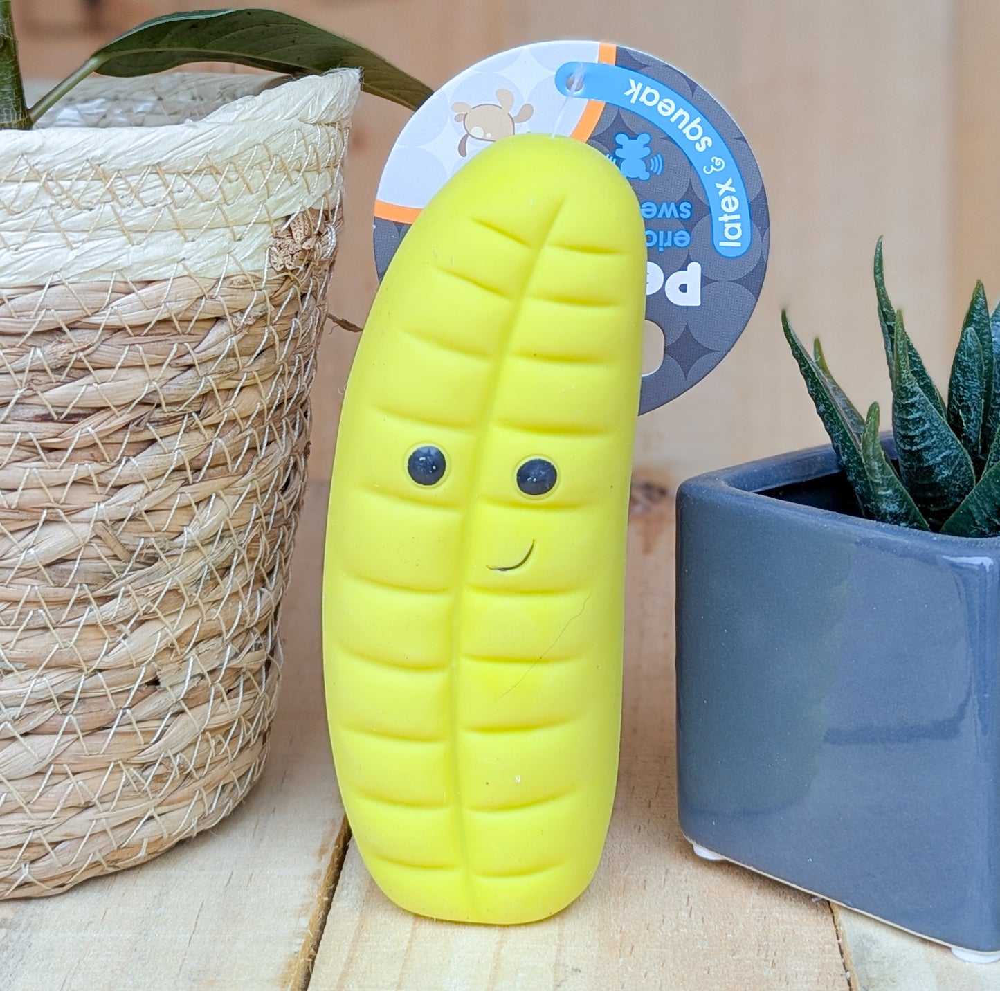 Foody Faces Latex Toy | Banana