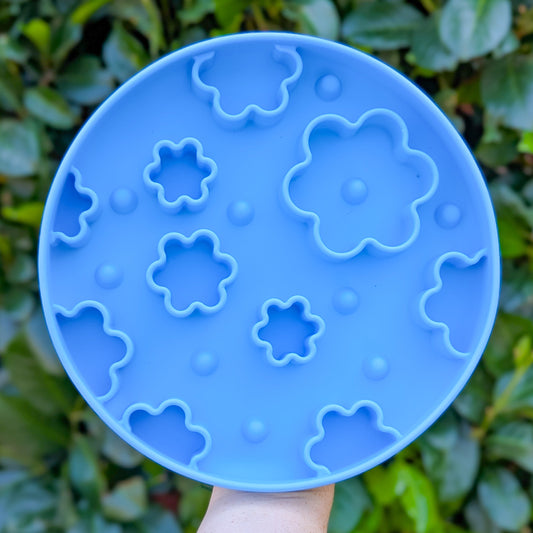 "Cottage Garden" Enrichment Bowl | Azure