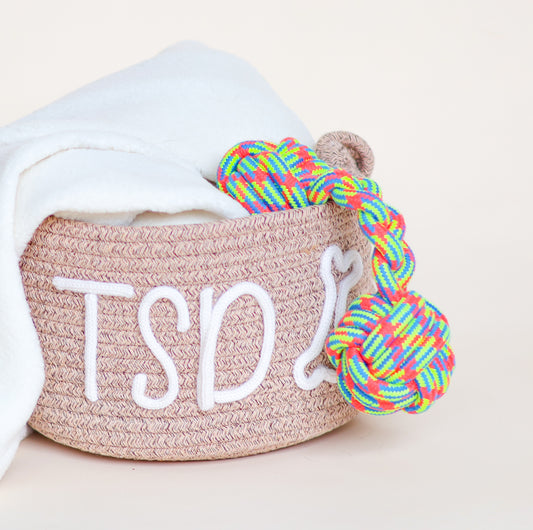 Petface Toyz | Woven Knotted Rope Bone