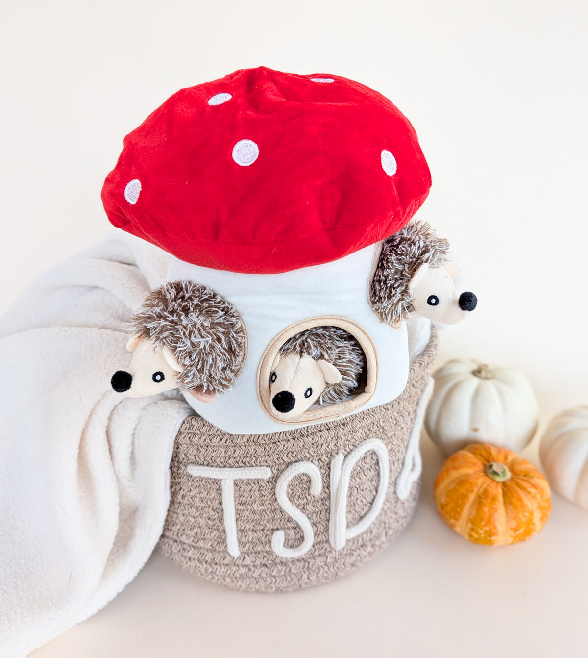 "Hedgehog Hideaway" Interactive Burrow Toy