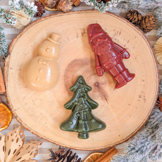 Santa & Snowman Under The Christmas Tree Treats *Contain Chicken