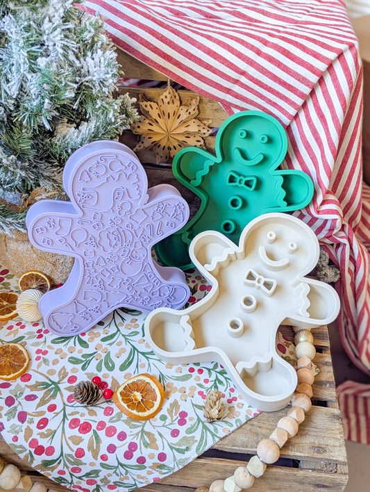 Gingy Gingerbread | Enrichment Slow Feeder &  Lick Mat