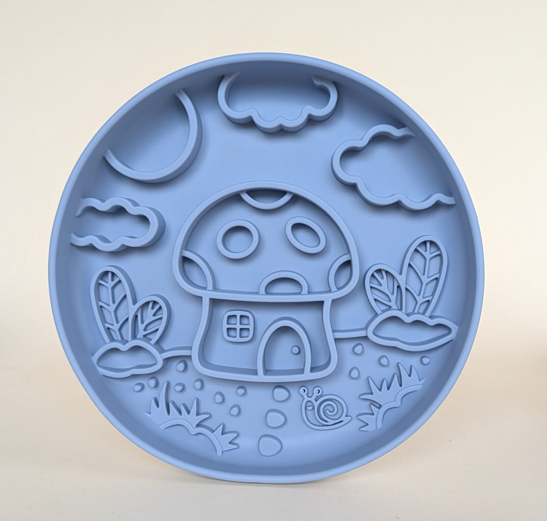 "Enchanted Toadstool" Enrichment Bowl