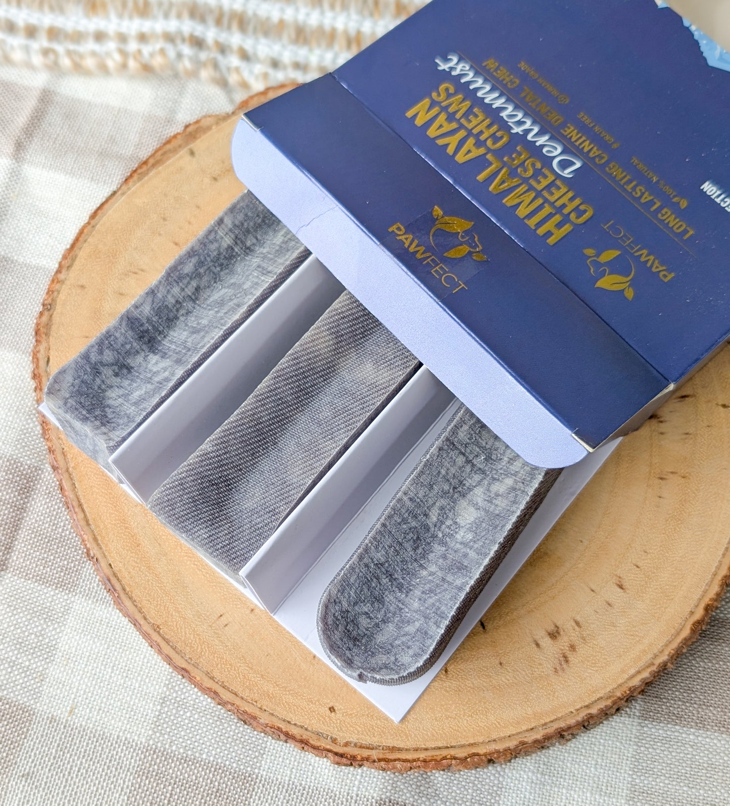 Pawfect Himalayan Yak Cheese Chews | Blueberry & Papaya (3 pack)