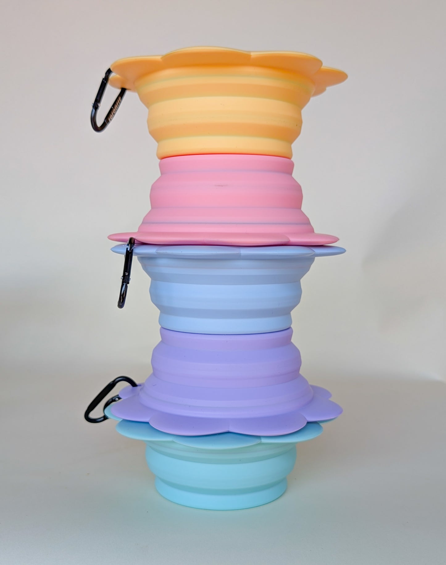 "Petal Pop" | Collapsible Flower Water Bowl