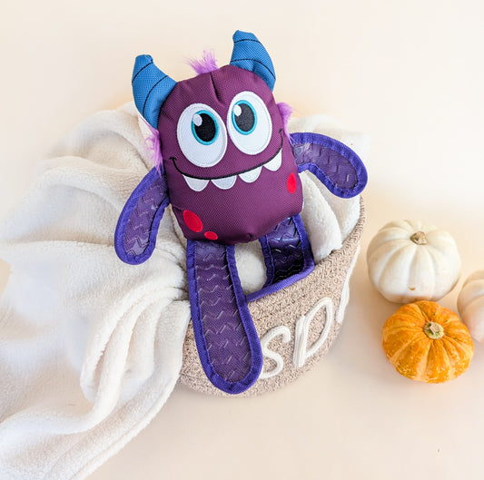 Lauren's Choice Multi-Texture Purple Monster Toy