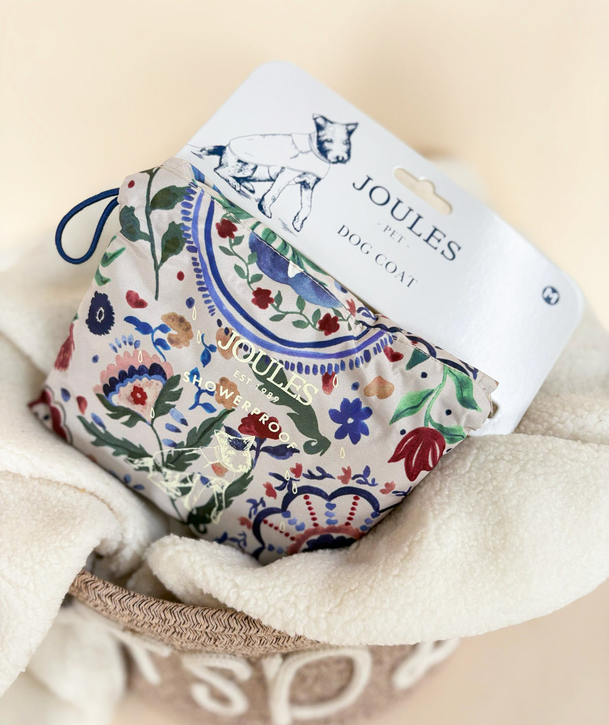 Joules Festival Floral Packaway Jacket | 2 Sizes