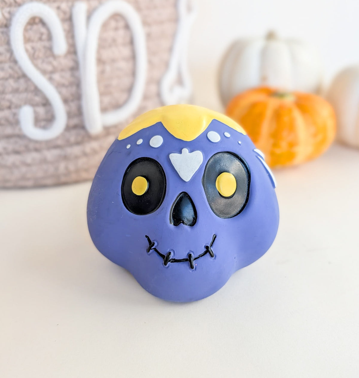 Great&Small Creepy Cuties Latex Sugar Skull