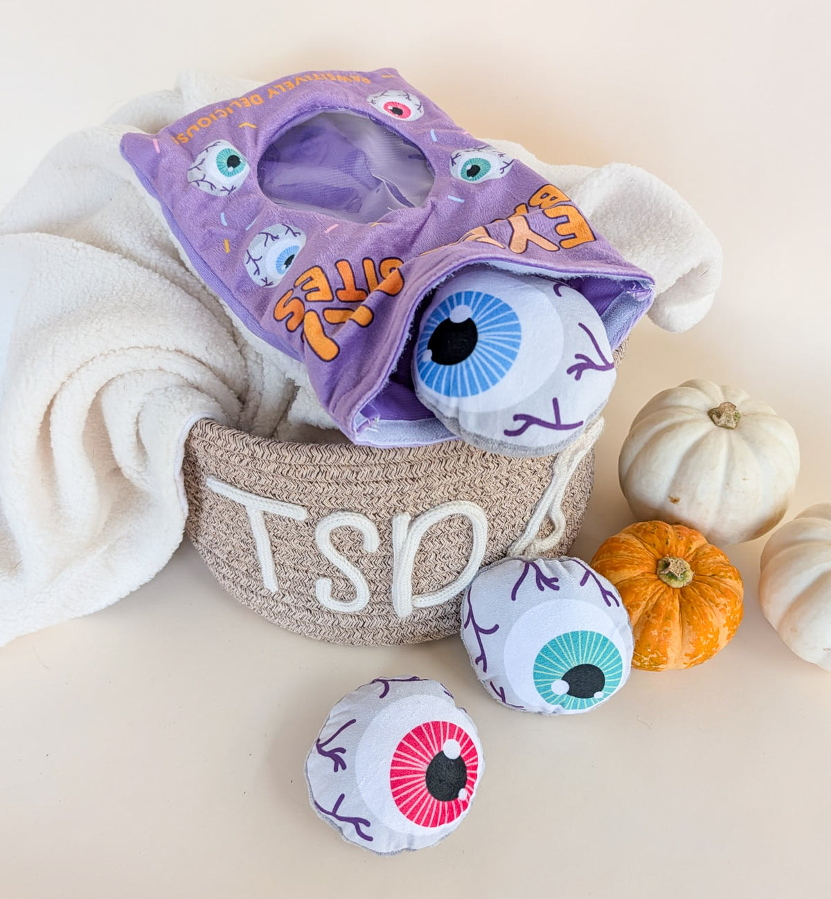 "Eyeball Bark Bites" Hide & Seek Toy
