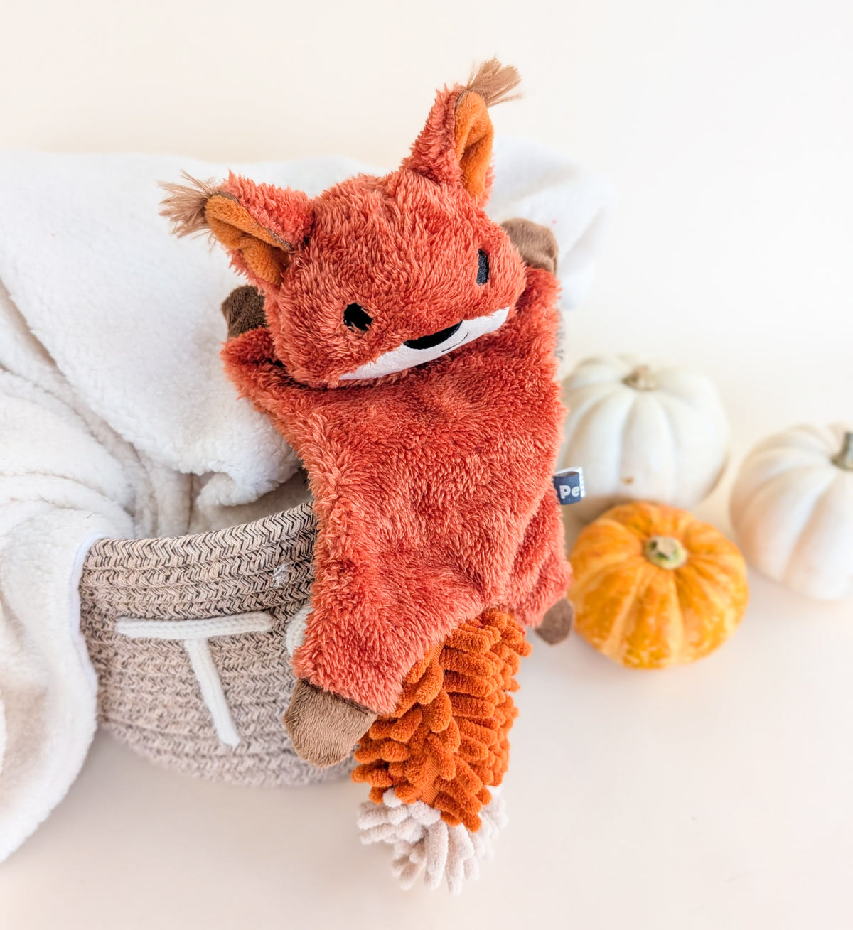 Petface "Saffia the Squirrel" Crinkle & Plush Toy