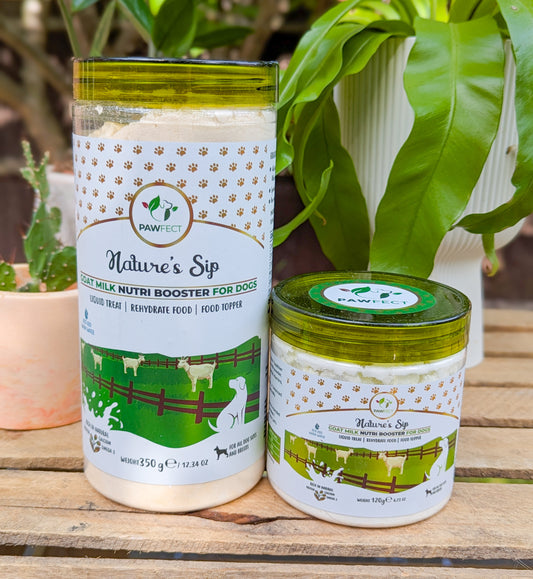 Pawfect Nature's Sip For Dogs | 100% Goat Milk | Plain | 2 Sizes