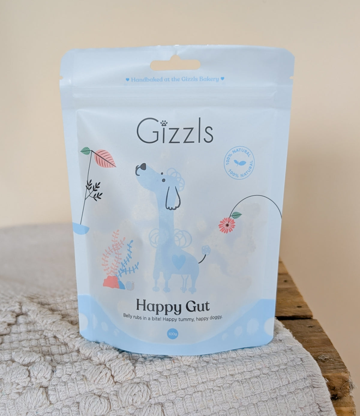 Gizzls Happy Gut Dog Treats