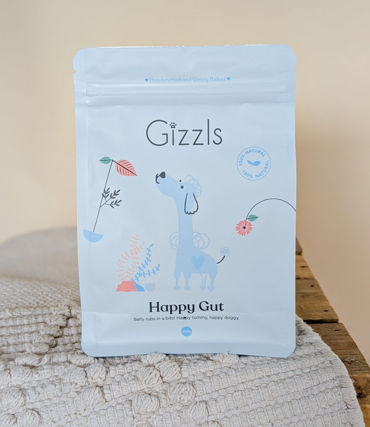 Gizzls Happy Gut Dog Treats