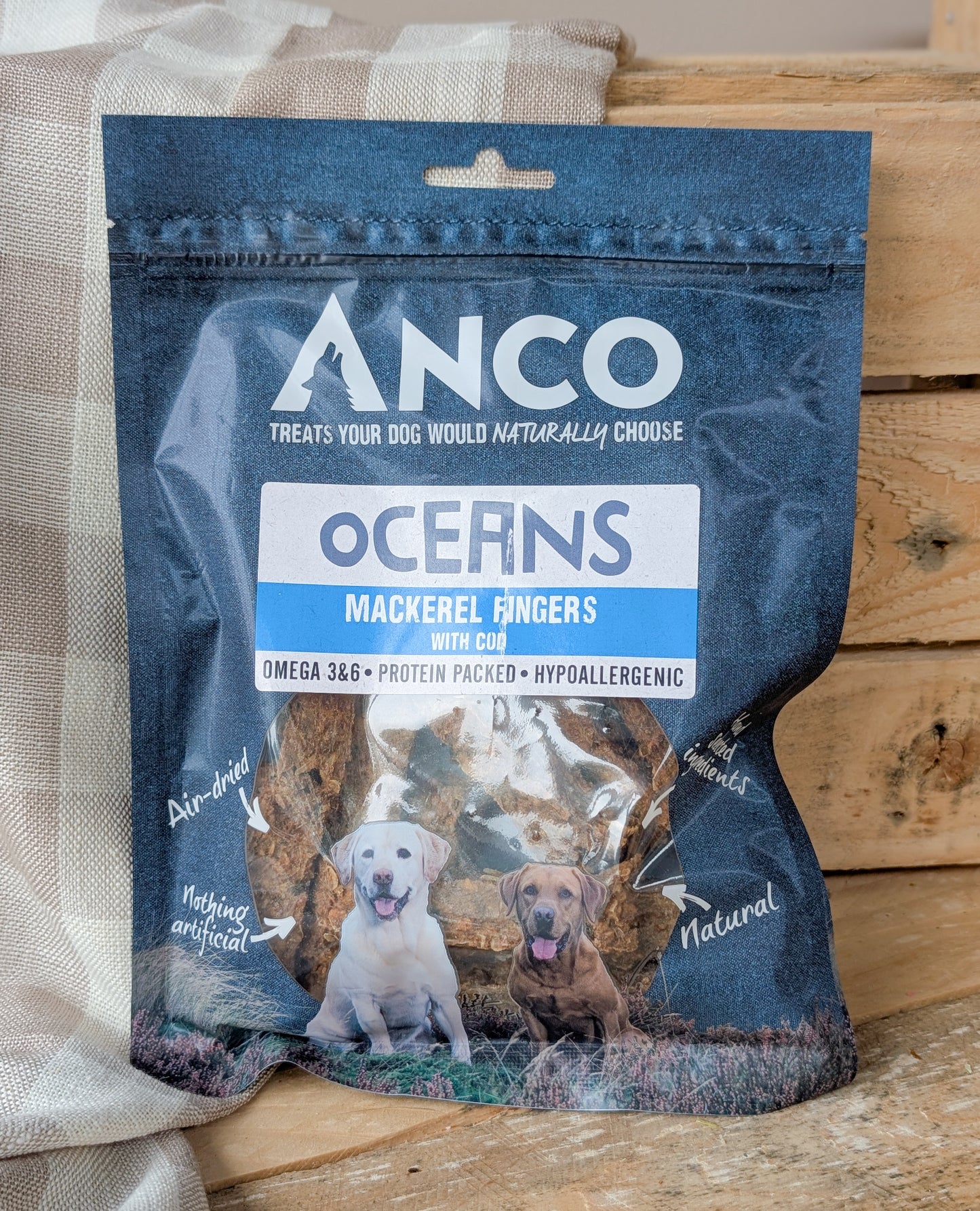 Anco Oceans Mackerel Fingers with Cod
