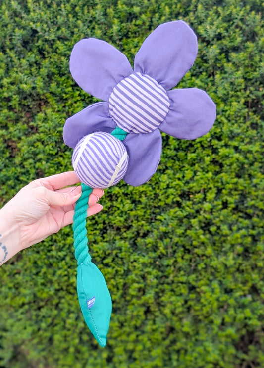 Battersea | Flower Ball & Rope Toy