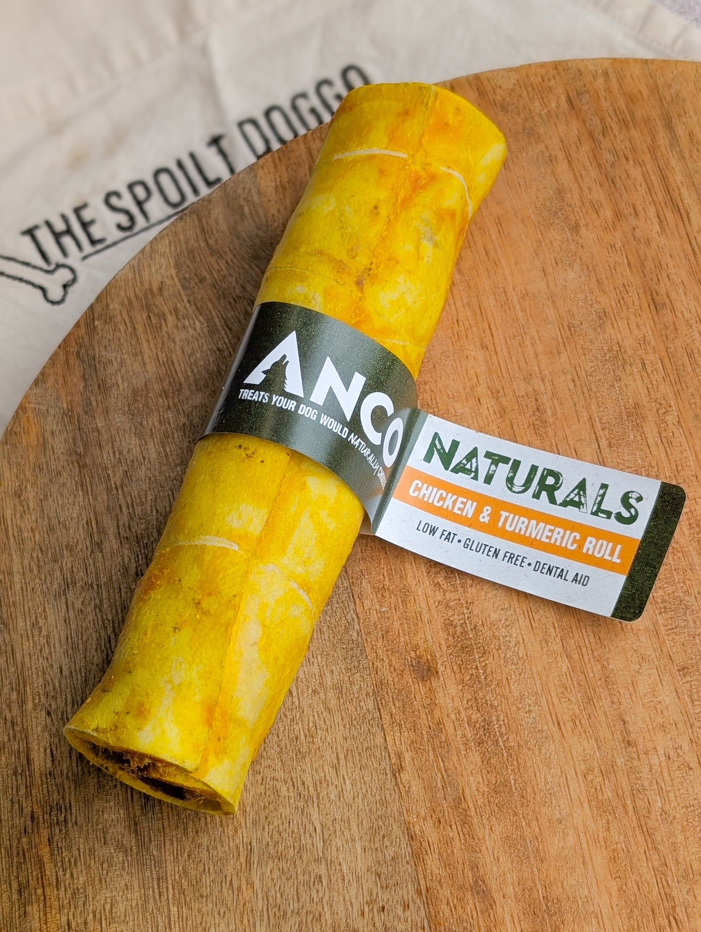 Anco Naturals Beef Skin with Chicken & Turmeric | 3 Options