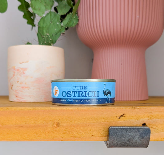 JR Pet Products Magic Meal Topper | Pure Ostrich