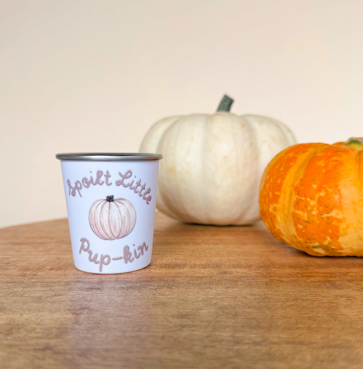 “Spoilt Little Pup-kin” Pup Cup
