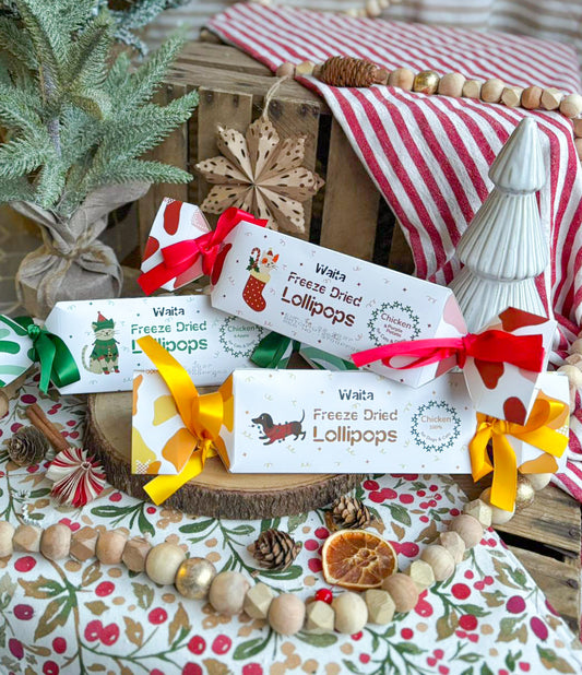 Waita Freeze-Dried Christmas Crackers For Dogs & Cats