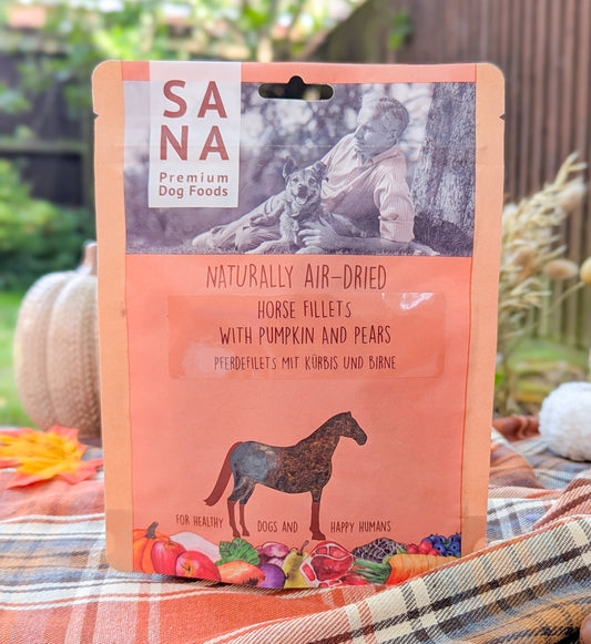 SANADOG | Horse Fillets with Pumpkin and Pears