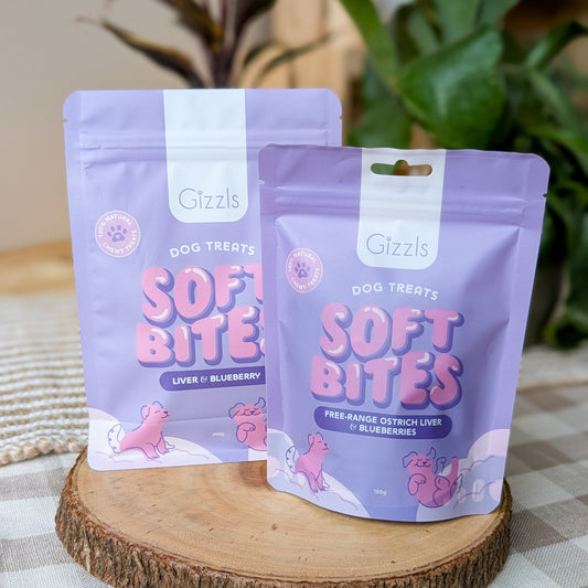 Gizzls Liver & Blueberry Soft Bites
