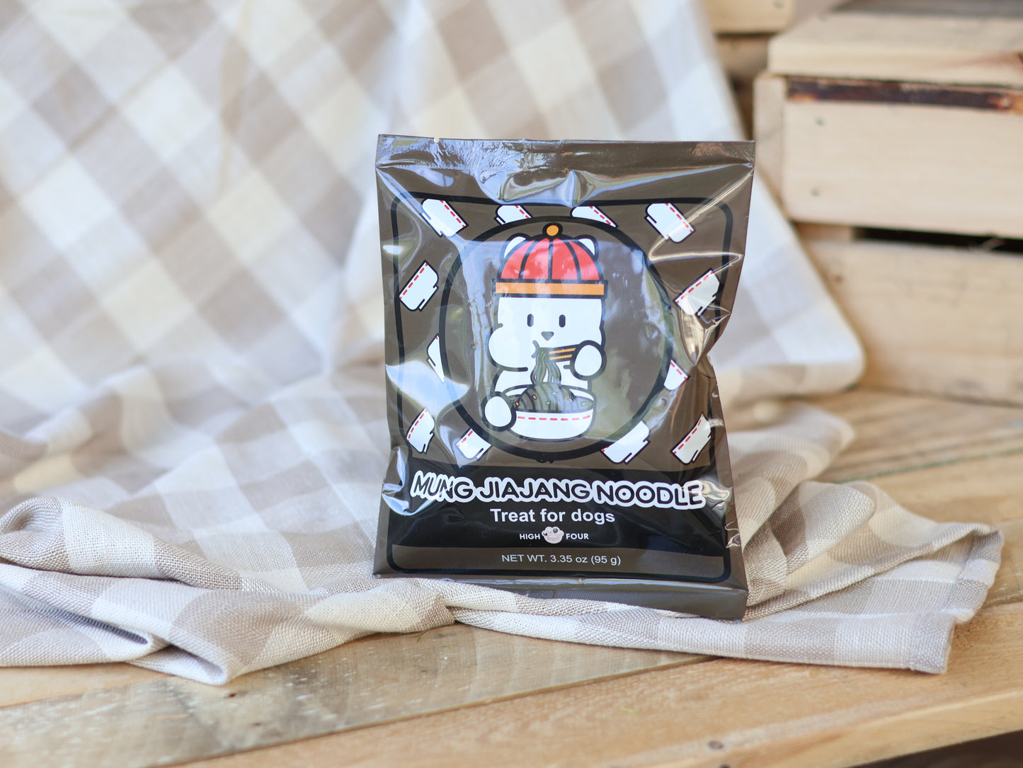 High Four | Mung Noodle Treats