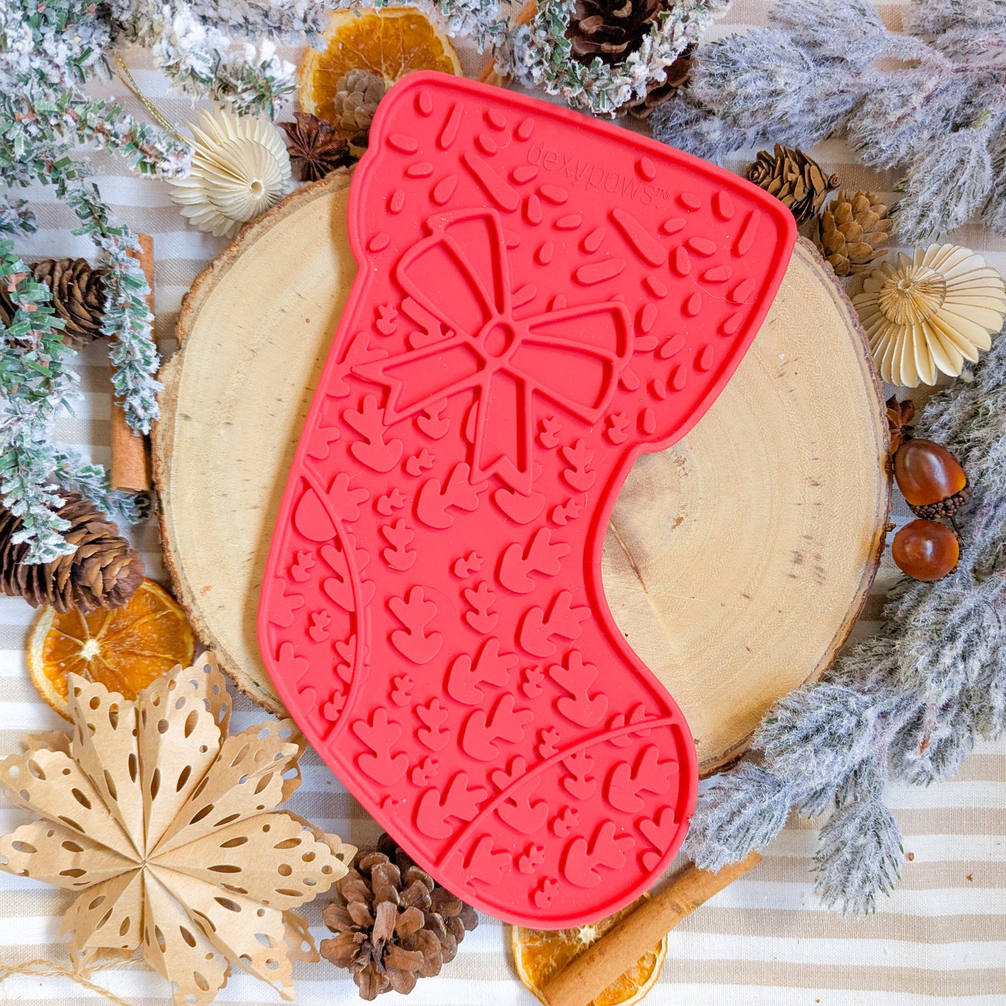 Dexy Paws | Stocking Enrichment Lick Mat & Spatula Set