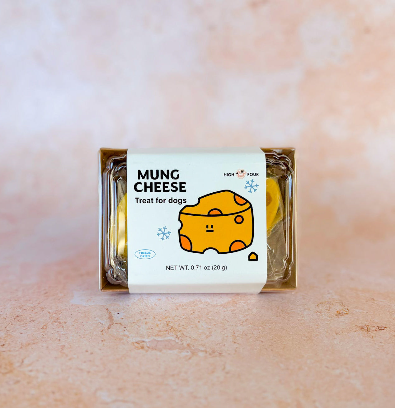 High Four Mung Cheese Freeze-Dried Treats