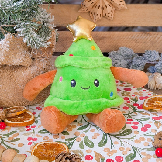 Kendall the Christmas Tree | Plush Dog Toy