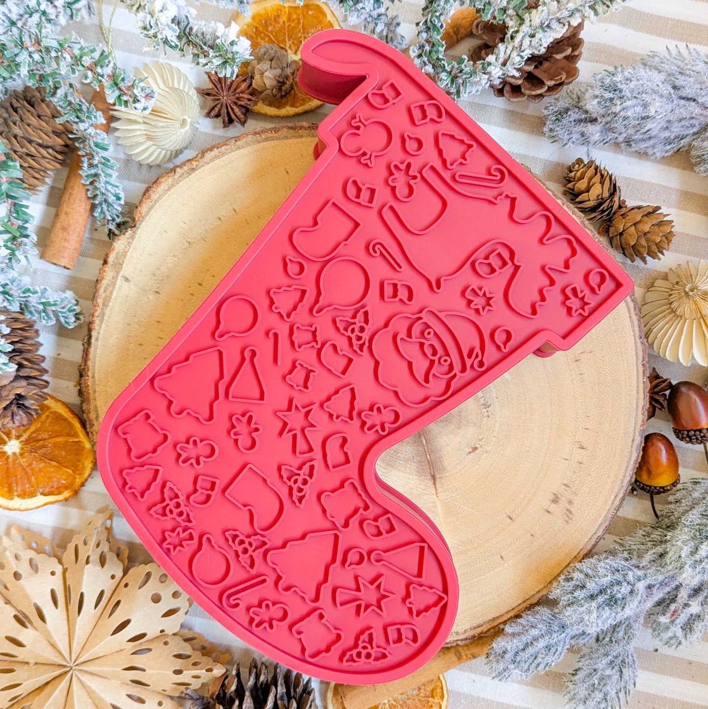 Stocking Snacker | Enrichment Slow Feeder &  Lick Mat