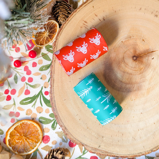 Adios Christmas Poo Bags