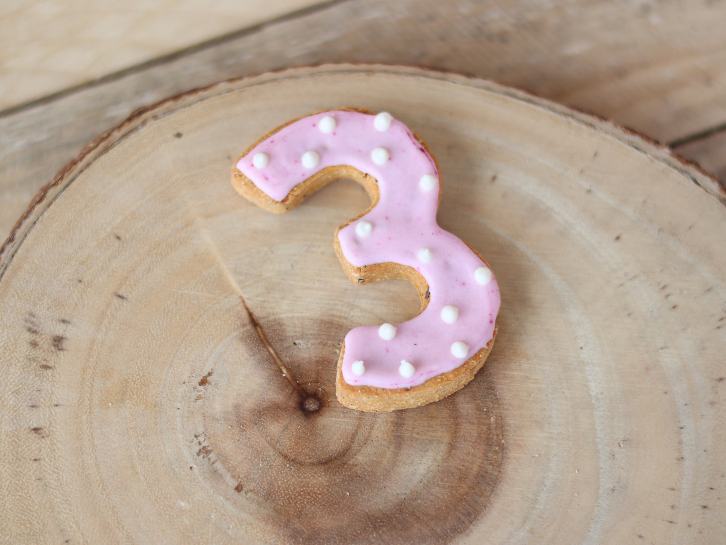 Birthday Numbers Iced Biscuits