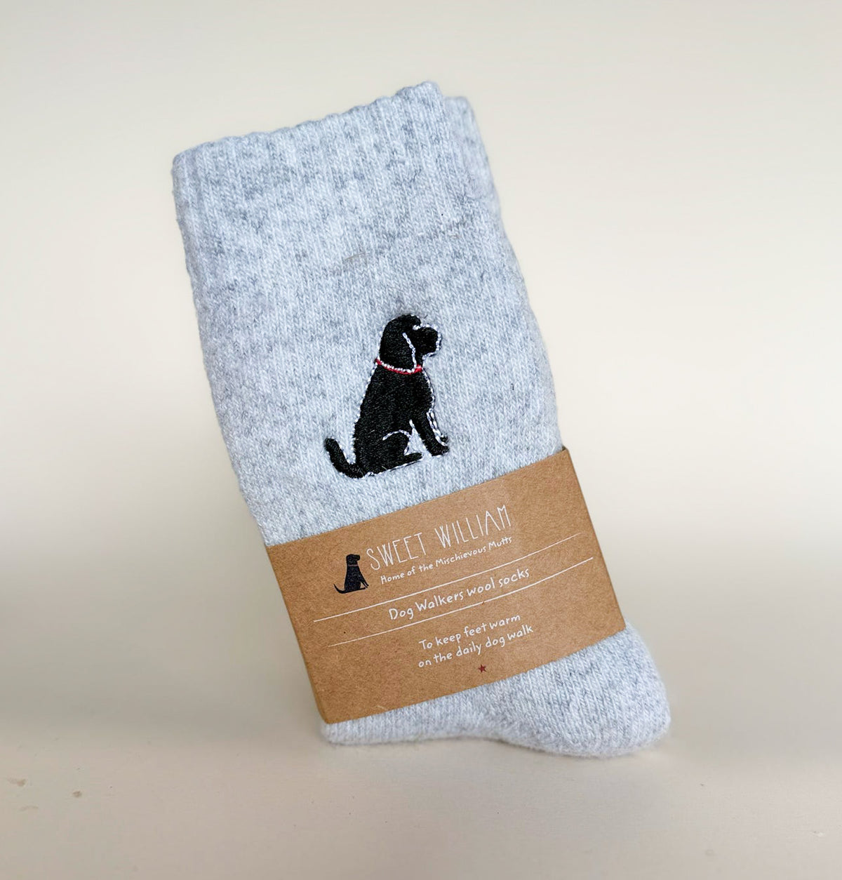 Sweet William Designs Dog Walking Socks