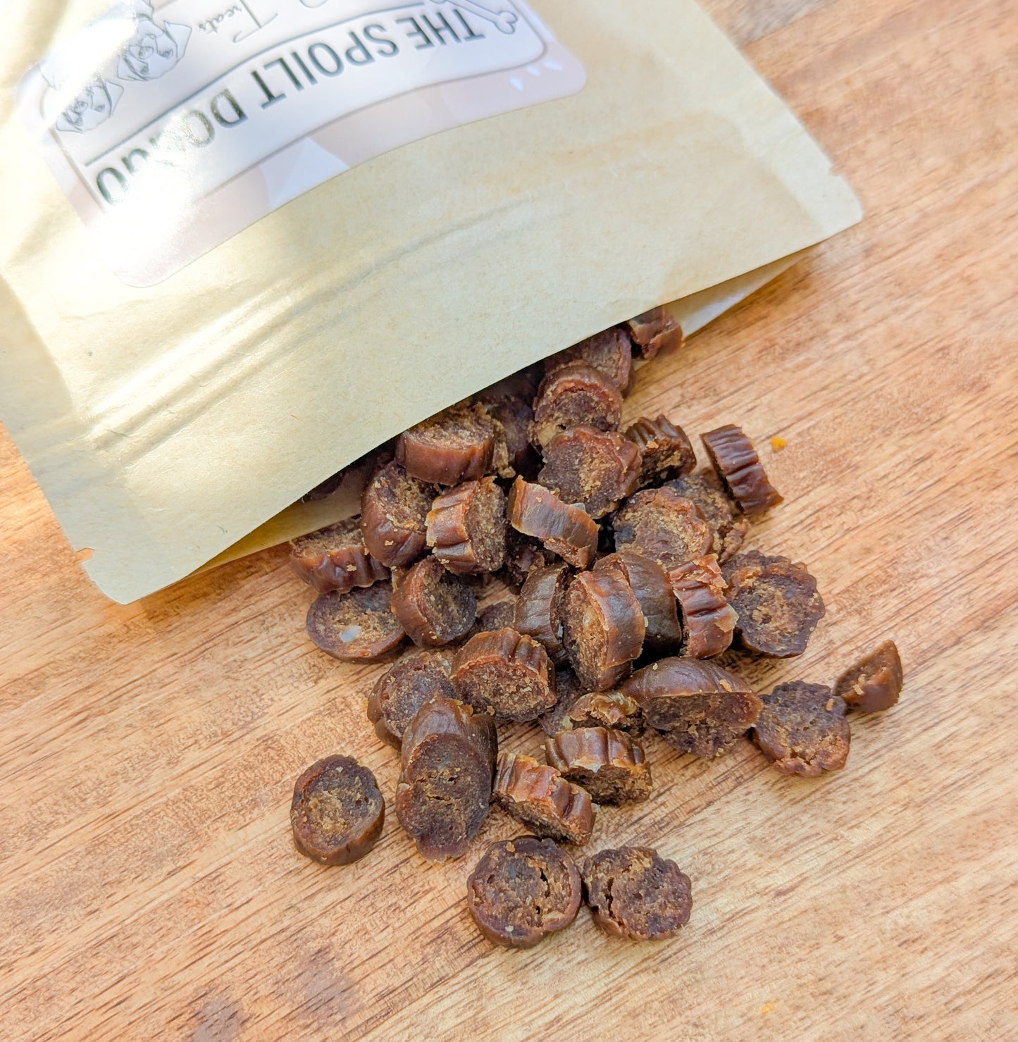 Squidgy Sausages | Meaty Training Bites | 2 Flavours 🦌🐔🐷