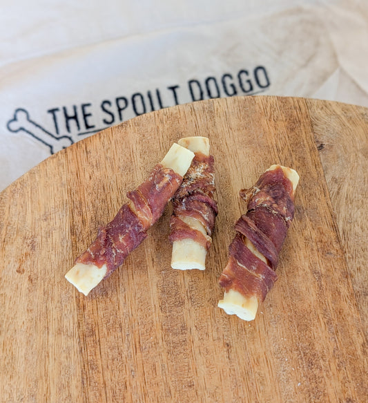 Duck Wrapped Cheese Fingers
