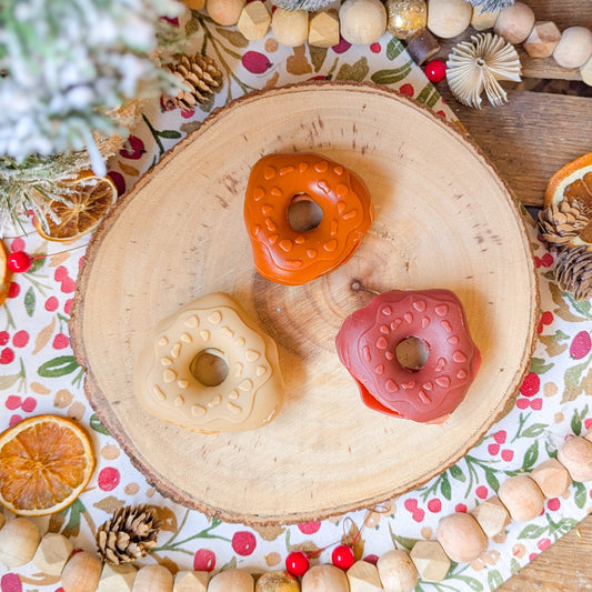 Festive Donut Dog Treats