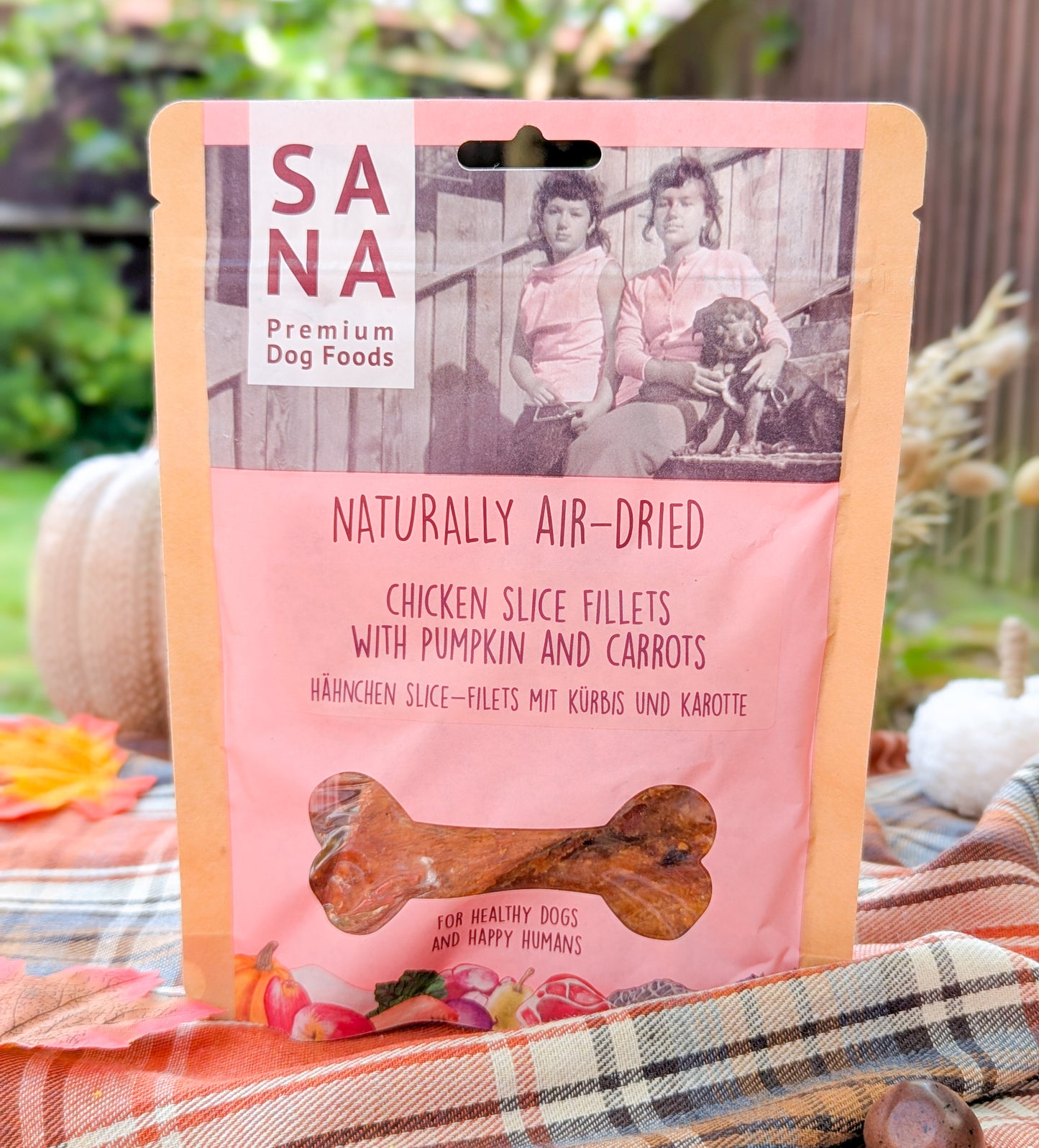 SANADOG | Chicken Slice Double Fillets with Pumpkin & Carrot