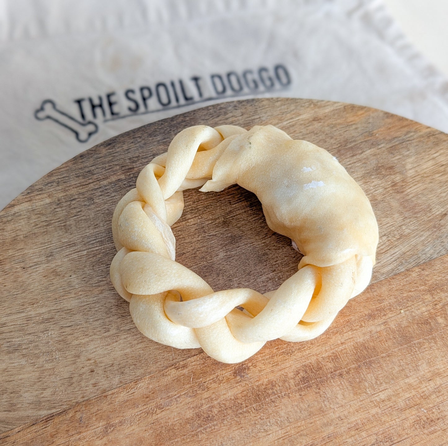 Lamb Collagen Braided Ring