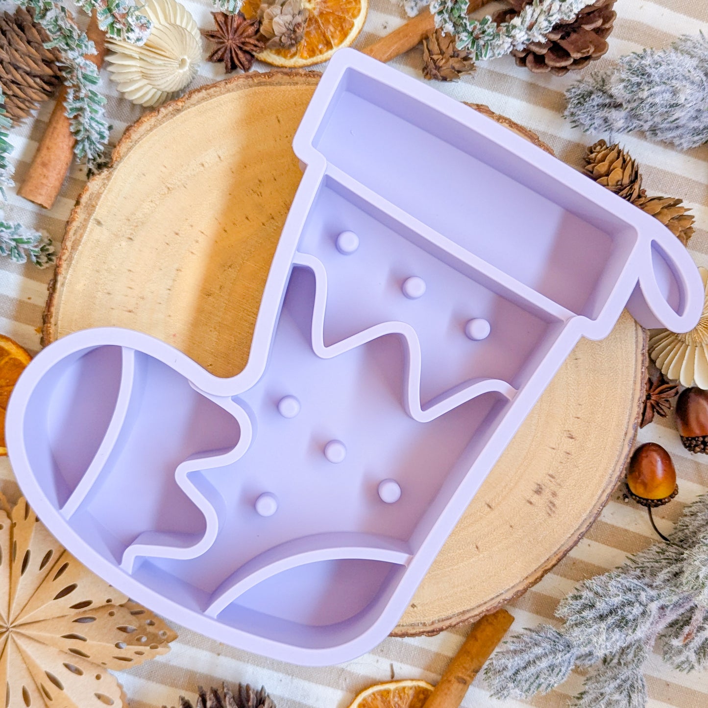 Stocking Snacker | Enrichment Slow Feeder &  Lick Mat