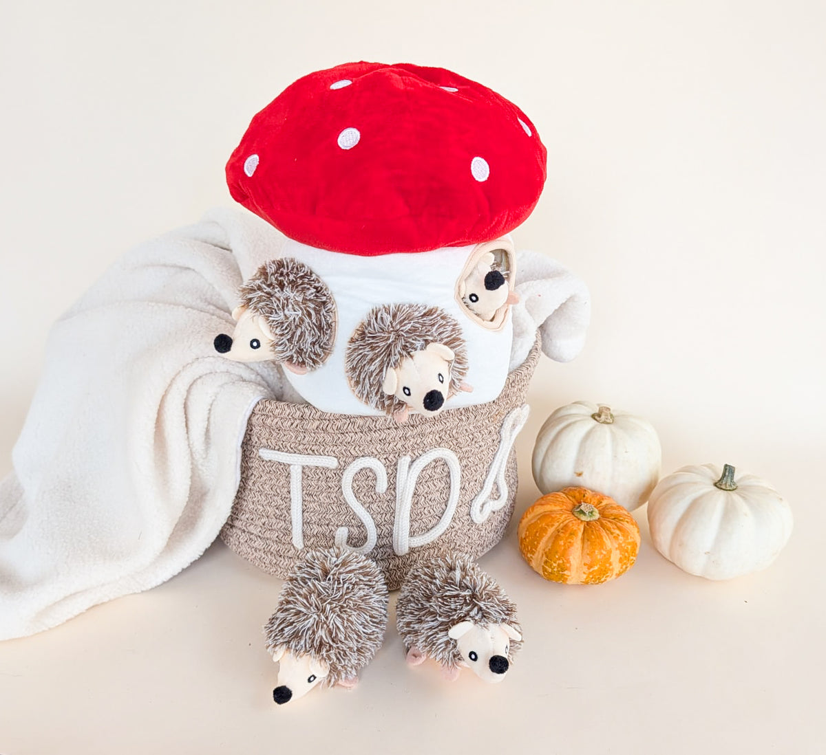 "Hedgehog Hideaway" Interactive Burrow Toy