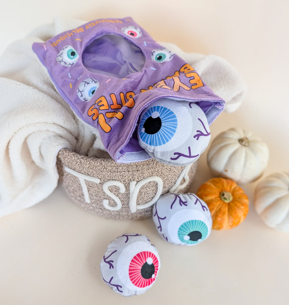 "Eyeball Bark Bites" Hide & Seek Toy